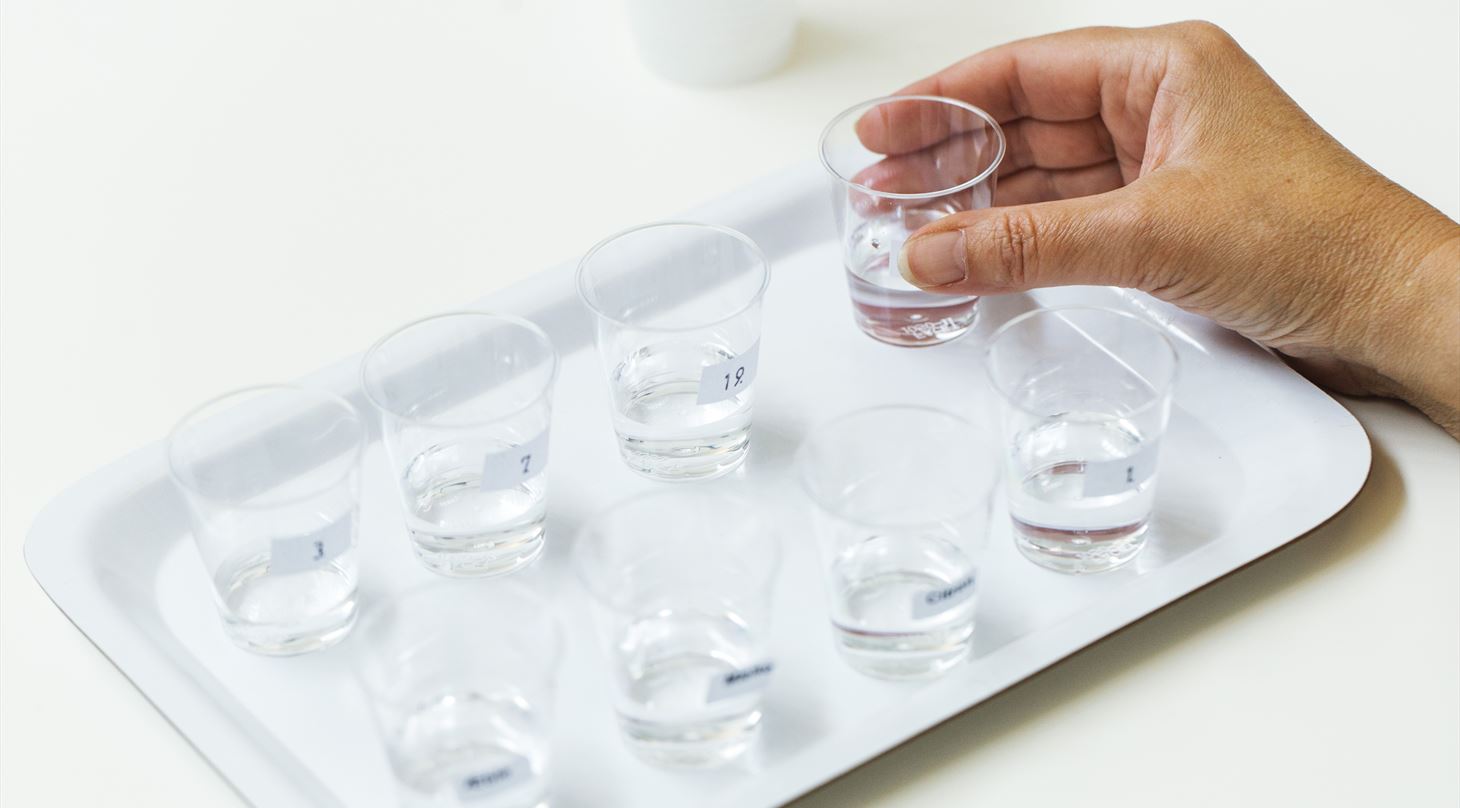 vandprøver til sensoriske tests